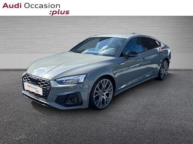 Gris quantum Occasion 2022 Audi A5 Sportback S-Line Citadine | 45 900 € (Prix assez cher) - Image 1/4