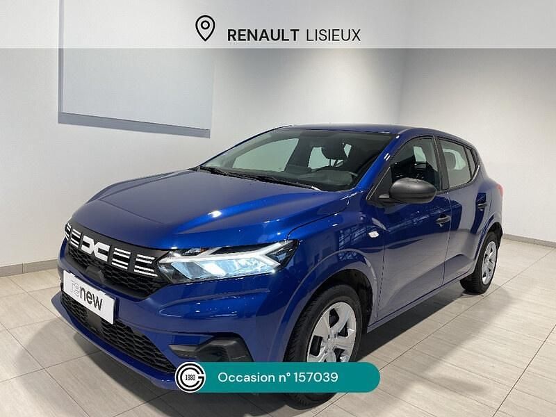 Bleu Occasion 2023 Dacia Sandero Essentiel Citadine | 13 490 € (Prix juste) - Image 1/4