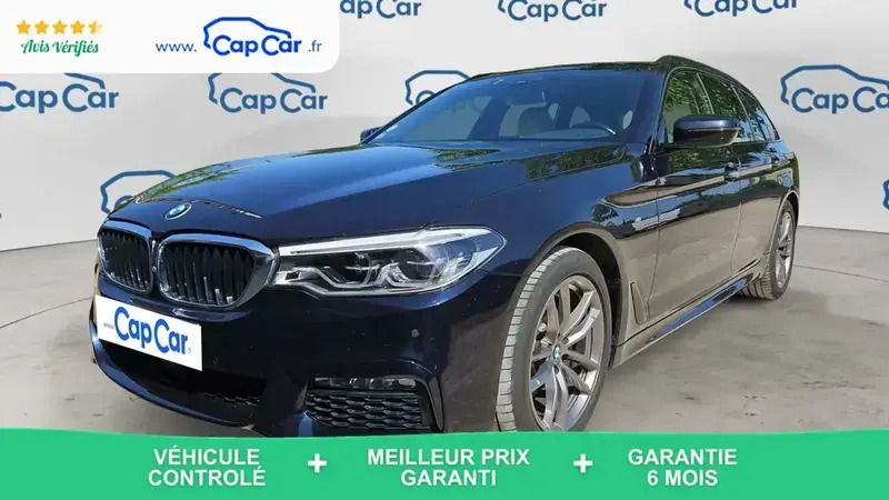 Noir Utilisé 2018 BMW 520 M Sport Break | 27 490 € (Prix juste) - Image 1/4