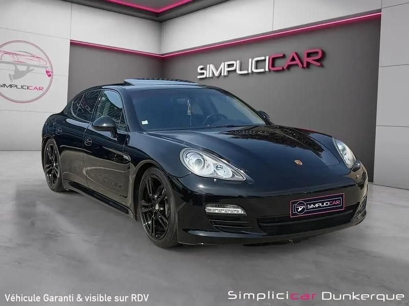 Noir Occasion 2013 Porsche Panamera 4 Berline | 38 780 € - Image 1/4