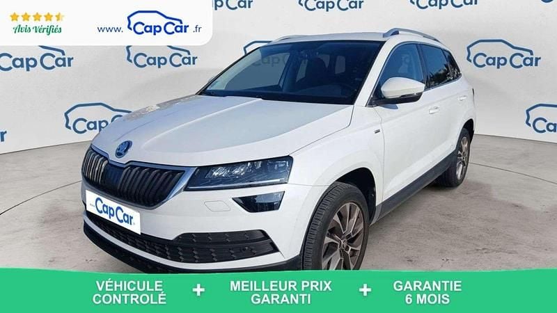 Occasion Skoda Karoq Clever 110 ch (80 kW) 2022 Blanc SUV