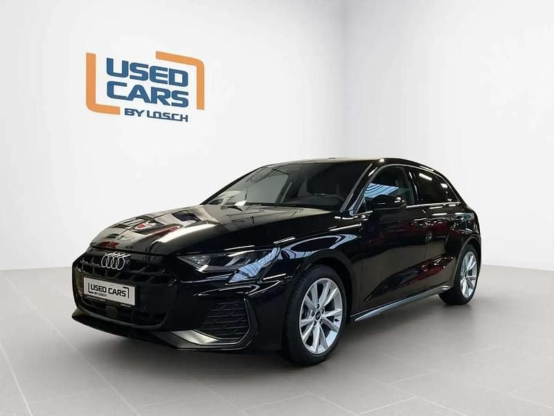 Noir Utilisé 2024 Audi A3 S-line plus Berline | 34 861 € (Prix juste) - Image 1/4