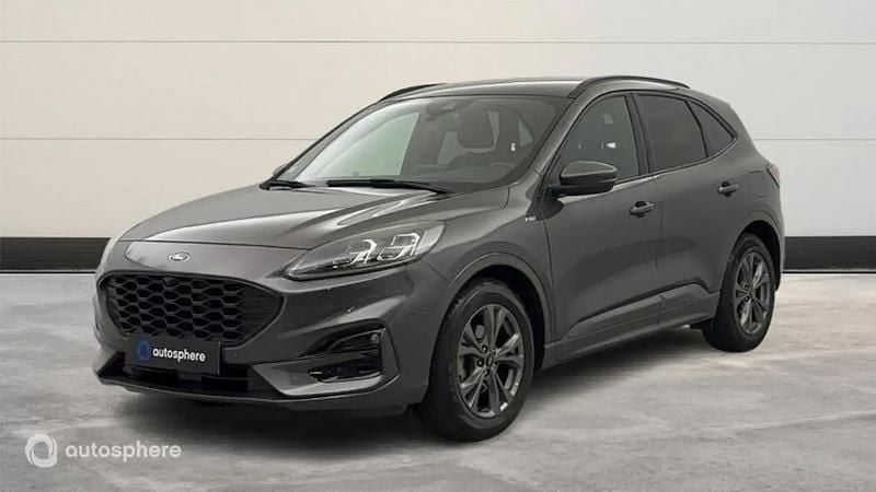 Gris Utilisé 2021 Ford Kuga ST-Line X SUV | 21 999 € (Prix juste) - Image 1/4