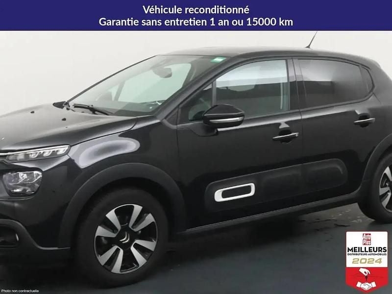 Noir Utilisé 2024 Citroën C3 PureTech Citadine | 19 900 € (Prix cher) - Image 1/2
