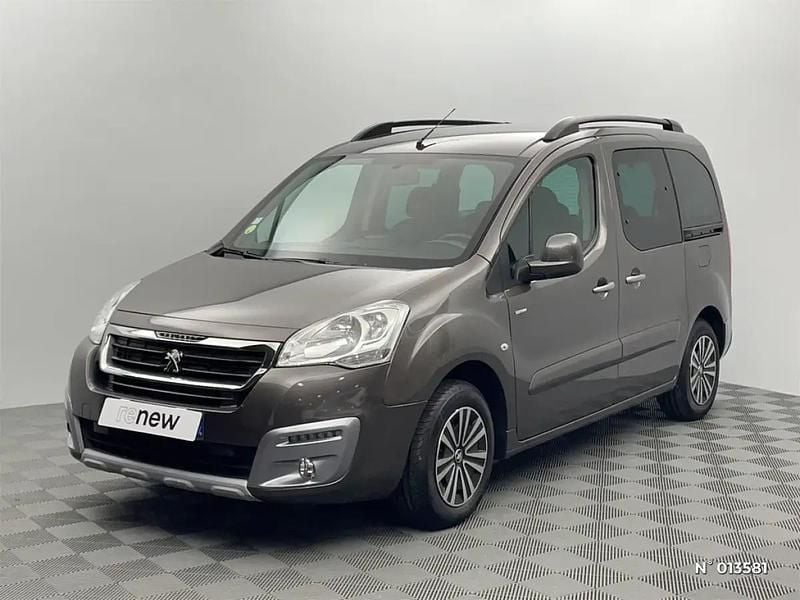 Gris Occasion 2018 Peugeot Partner Tepee Style Monospace | 13 980 € (Prix juste) - Image 1/4
