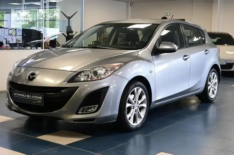 Gris Utilisé 2010 Mazda 3 Berline | 7 499 € - Image 1/4