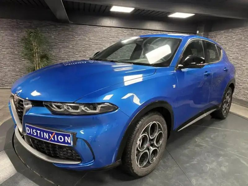 Bleu Utilisé 2022 Alfa Romeo Tonale Ti SUV | 27 990 € (Bon prix) - Image 1/4