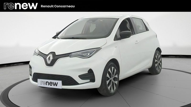 Blanc Utilisé 2021 Renault Zoe LIMITED Citadine | 16 900 € (Prix cher) - Image 1/4