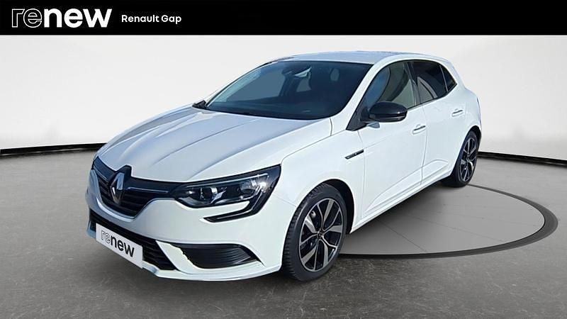 Blanc Occasion 2020 Renault Mégane IV LIMITED Berline | 16 790 € (Prix assez cher) - Image 1/4