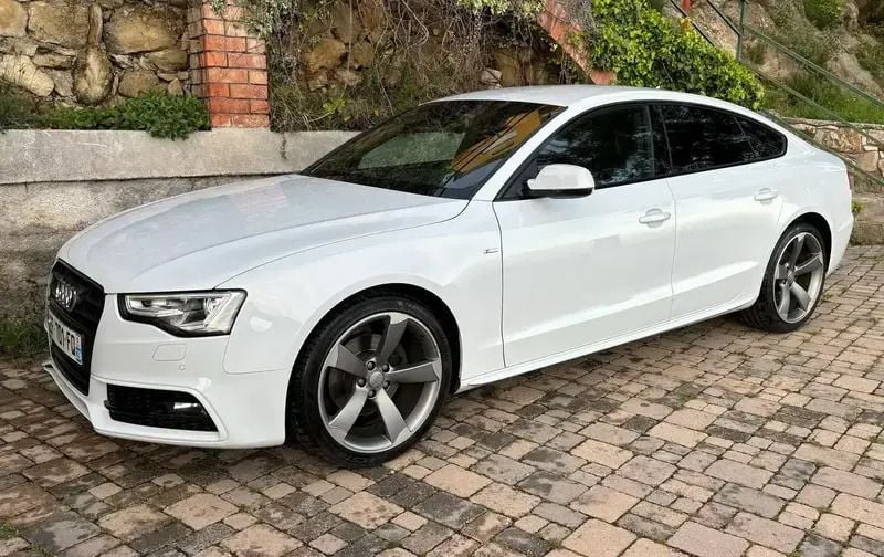 Blanc Utilisé 2016 Audi A5 Sportback S-Line Berline | 19 990 € (Super prix) - Image 1/4