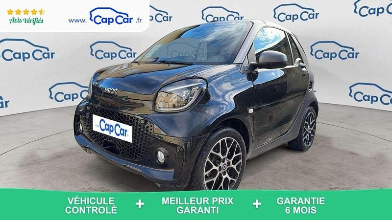 Occasion Smart ForTwo Coupé Prime 41 kW (56 ch) 2022 Noir Cabriolet