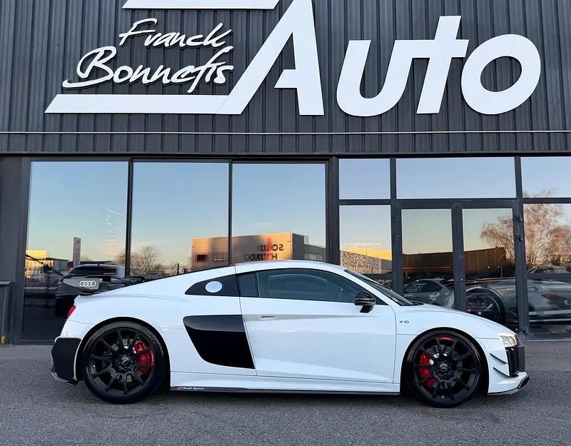 Blanc Occasion 2018 Audi R8 Coupé Sport Coupé | 129 990 € - Image 1/4