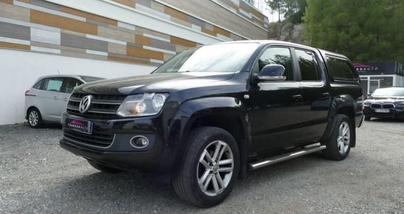 Noir Occasion 2013 VW Amarok Pick-up | 18 990 € - Image 1/4