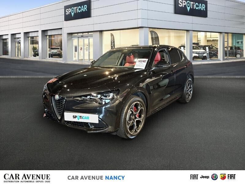 Noir vulcano métallisée Nouvelle 2025 Alfa Romeo Stelvio Veloce SUV | 63 990 € (Prix juste) - Image 1/1