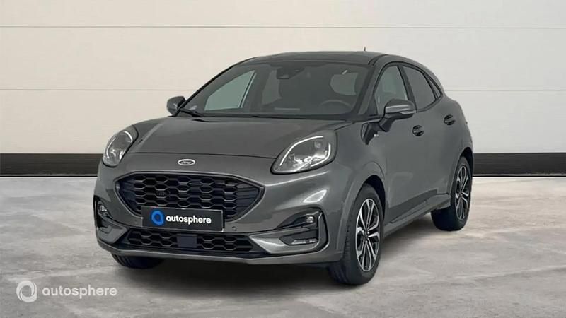 Gris Utilisé 2022 Ford Puma Gen-E ST-Line SUV | 21 999 € (Prix assez cher) - Image 1/4