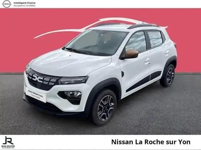 Blanc kaolin Occasion 2023 Dacia Spring Extreme Citadine | 9 390 € (Super prix) - Image 1/4