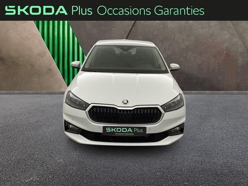 Occasion Skoda Fabia Selection 116 ch (85 kW) 2025 Blanc lune métallisé Berline