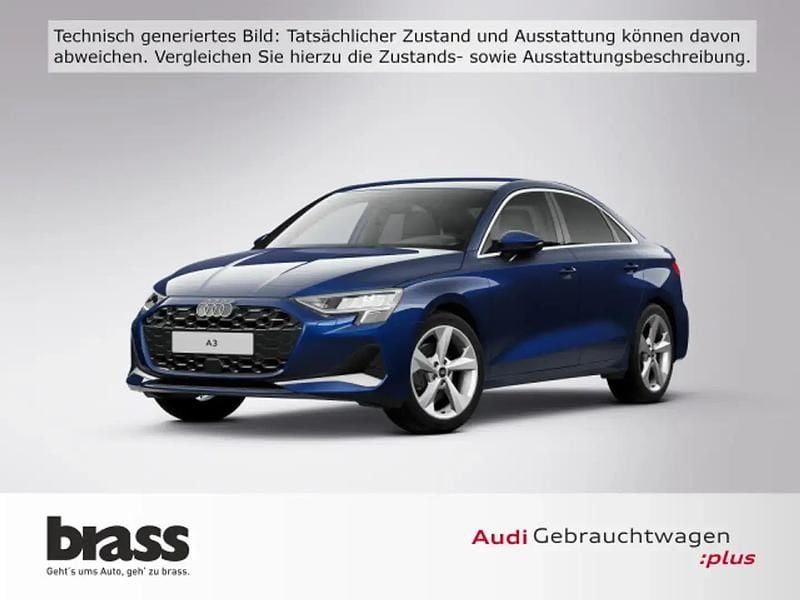 Bleu Utilisé 2025 Audi A3 Advanced Plus Berline | 43 500 € (Prix cher) - Image 1/4