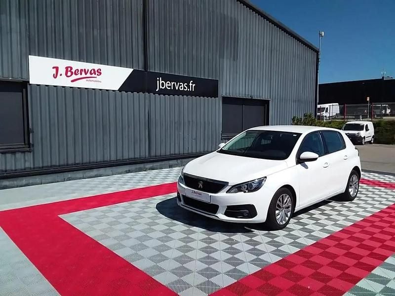 Occasion Peugeot 308 Premium 101 ch (74 kW) 2019 Blanc Berline