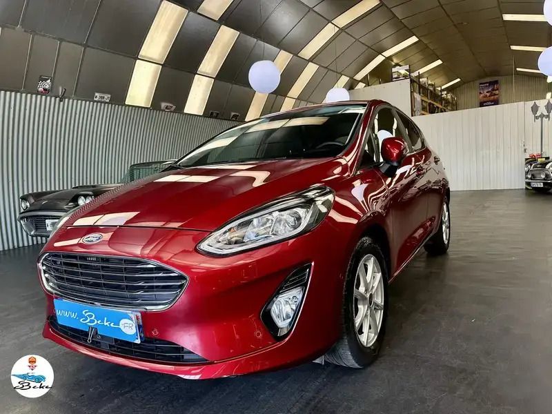 Rouge Utilisé 2021 Ford Fiesta S Citadine | 13 450 € (Super prix) - Image 1/4
