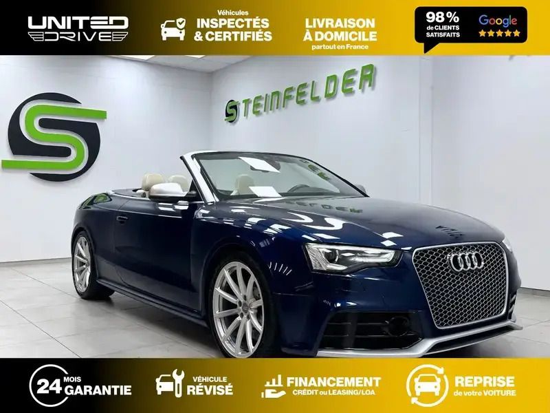 Bleu Utilisé 2013 Audi RS5 Sport Cabriolet | 44 990 € - Image 1/4