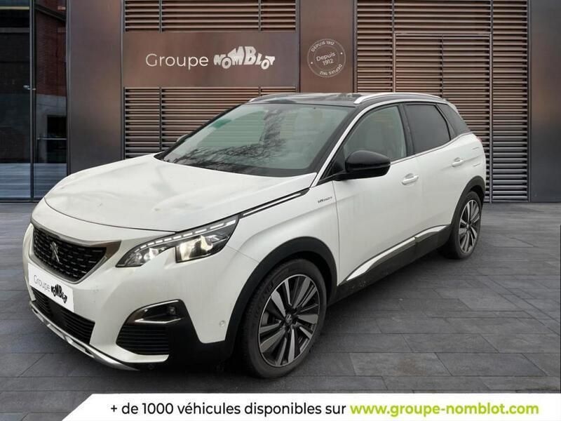 Blanc Utilisé 2020 Peugeot 3008 GT SUV | 24 990 € (Bon prix) - Image 1/3