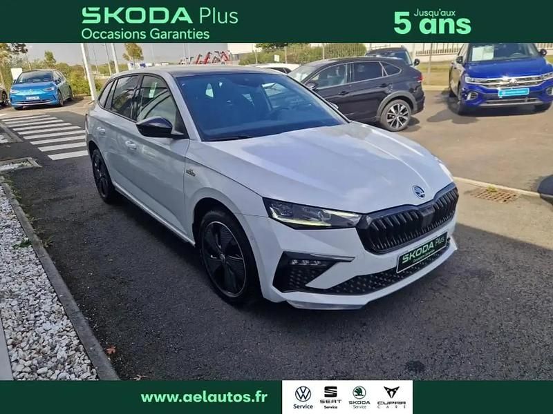 Occasion Skoda Scala Monte Carlo 118 ch (86 kW) 2025 Blanc Citadine