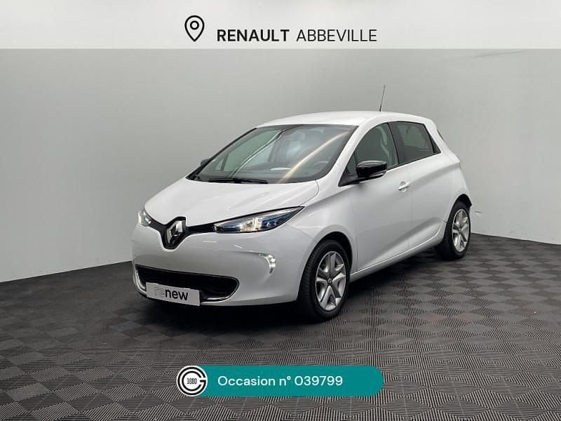 Blanc Utilisé 2018 Renault Zoe Zen Citadine | 7 990 € (Prix juste) - Image 1/4