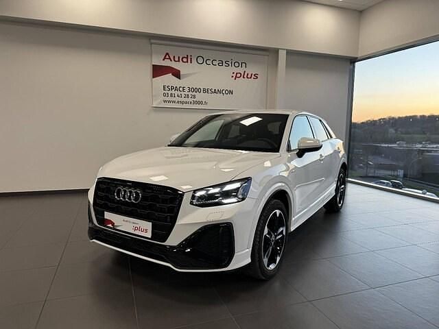 Blanc arcona Utilisé 2024 Audi Q2 S-Line SUV | 34 770 € (Prix assez cher) - Image 1/4