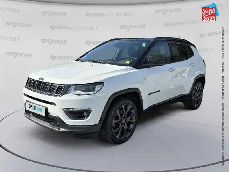 Noir Utilisé 2021 Jeep Compass SUV | 20 999 € (Super prix) - Image 1/4