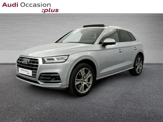 Argent fleuret métallisé Utilisé 2018 Audi Q5 Sport SUV | 34 900 € (Bon prix) - Image 1/4