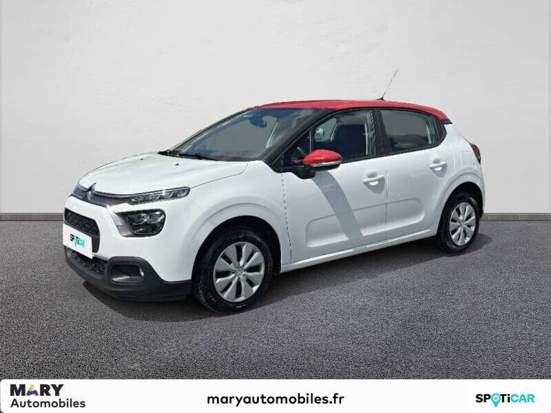 Blanc Utilisé 2021 Citroën C3 Business Class Citadine | 12 990 € (Prix assez cher) - Image 1/4