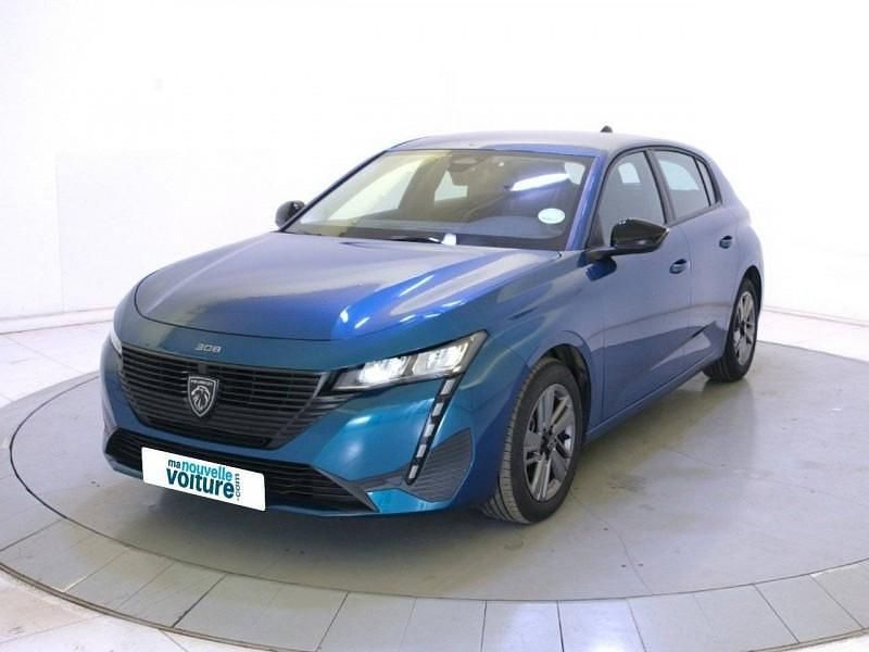 Bleu Utilisé 2024 Peugeot 308 Active Berline | 23 490 € (Prix juste) - Image 1/4