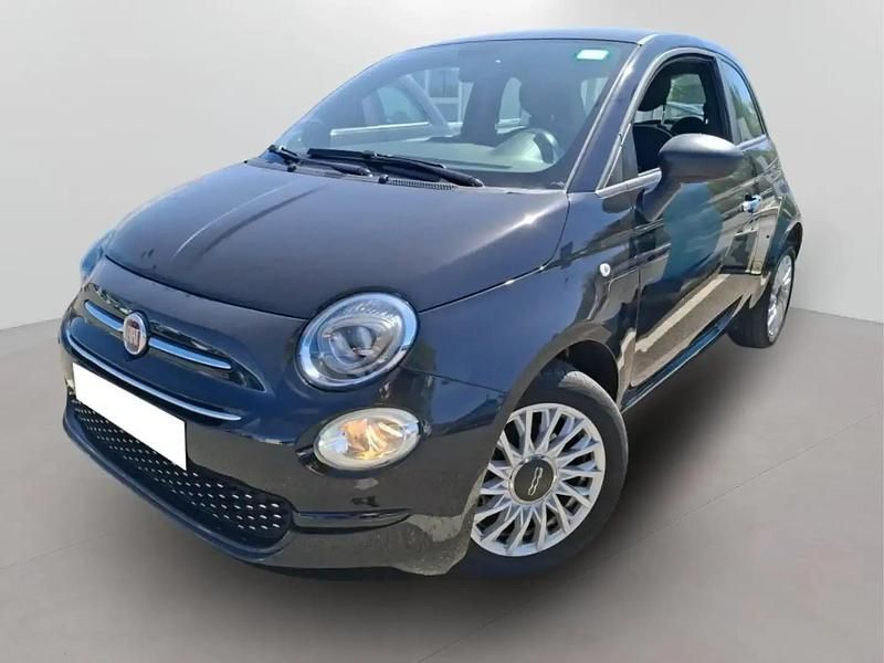 Noir Utilisé 2020 Fiat 500 Lounge Citadine | 11 990 € (Prix juste) - Image 1/4