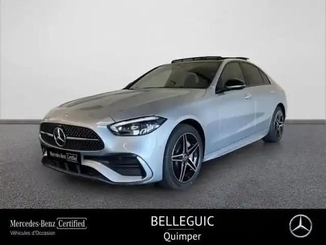 Argent hightech métallisé Utilisé 2025 Mercedes C300e AMG line Berline | 74 880 € - Image 1/4