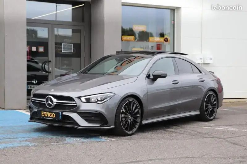 Gris Utilisé 2019 Mercedes CLA35 AMG AMG Coupé | 41 490 € (Prix juste) - Image 1/4