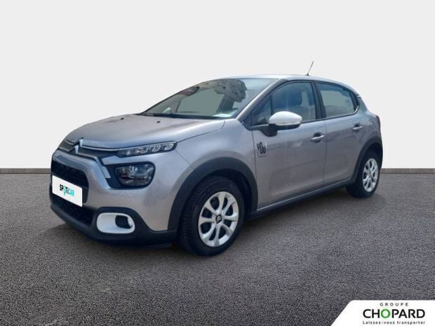Gris Utilisé 2022 Citroën C3 Citadine | 9 990 € (Bon prix) - Image 1/4