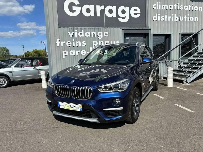 Bleu Occasion 2018 BMW X1 xLine SUV | 18 490 € (Super prix) - Image 1/4
