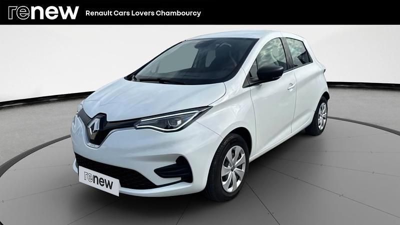 Blanc Utilisé 2020 Renault Zoe Life Citadine | 9 780 € (Bon prix) - Image 1/4