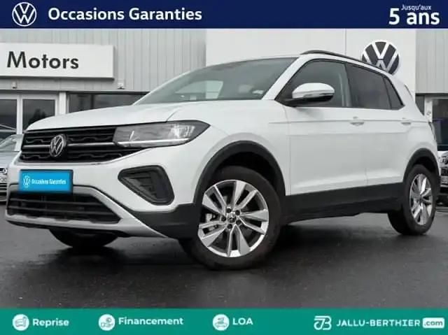 Blanc Utilisé 2025 VW T-Cross Edition SUV | 25 689 € (Prix juste) - Image 1/4
