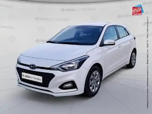Blanc Occasion 2019 Hyundai i20 Berline | 11 499 € (Prix juste) - Image 1/4
