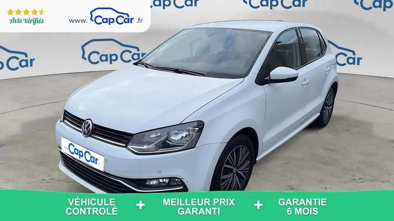 Blanc Occasion 2016 VW Polo Allstar Citadine | 8 300 € (Super prix) - Image 1/4