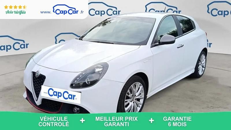 Blanc Utilisé 2018 Alfa Romeo Giulietta Veloce Citadine | 16 990 € (Prix cher) - Image 1/4