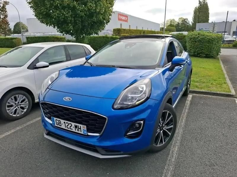 Bleu Utilisé 2021 Ford Puma Titanium SUV | 16 490 € (Prix juste) - Image 1/4