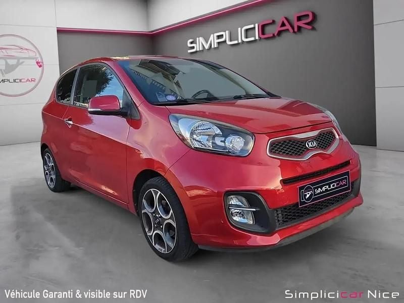 Rouge Occasion 2014 Kia Picanto Sport Citadine | 5 980 € (Prix juste) - Image 1/4