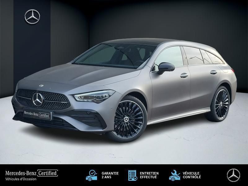 Gris Utilisé 2024 Mercedes CLA250 Shooting Brake AMG line Break | 44 990 € (Prix juste) - Image 1/3