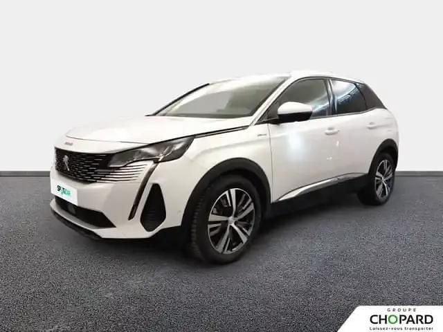 Blanc Occasion 2021 Peugeot 3008 Allure | 18 489 € (Bon prix) - Image 1/4