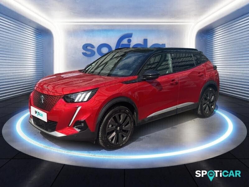 Rouge Utilisé 2021 Peugeot e-2008 GT SUV | 18 990 € (Prix juste) - Image 1/4