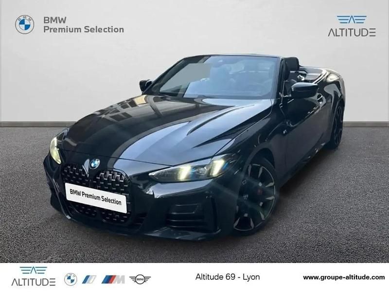 Noir Occasion 2025 BMW 420 M Sport Cabriolet | 58 700 € (Prix cher) - Image 1/4