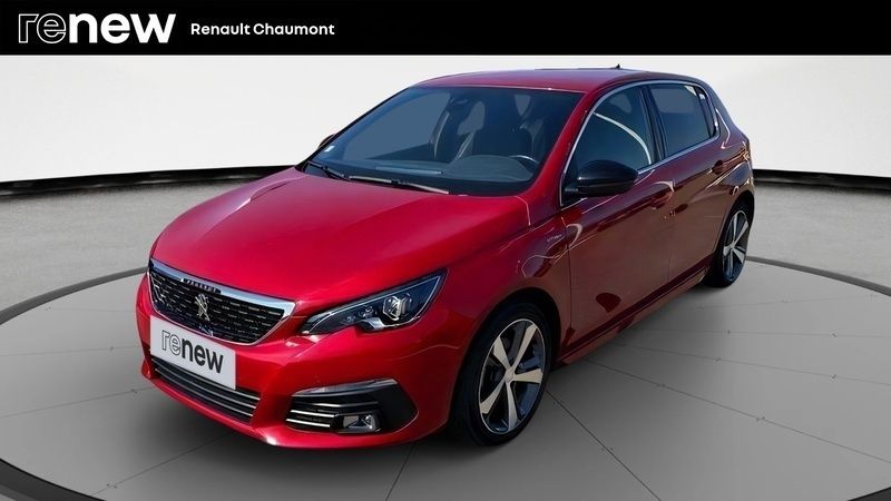 Rouge Utilisé 2019 Peugeot 308 GT-line Berline | 15 000 € (Prix juste) - Image 1/4